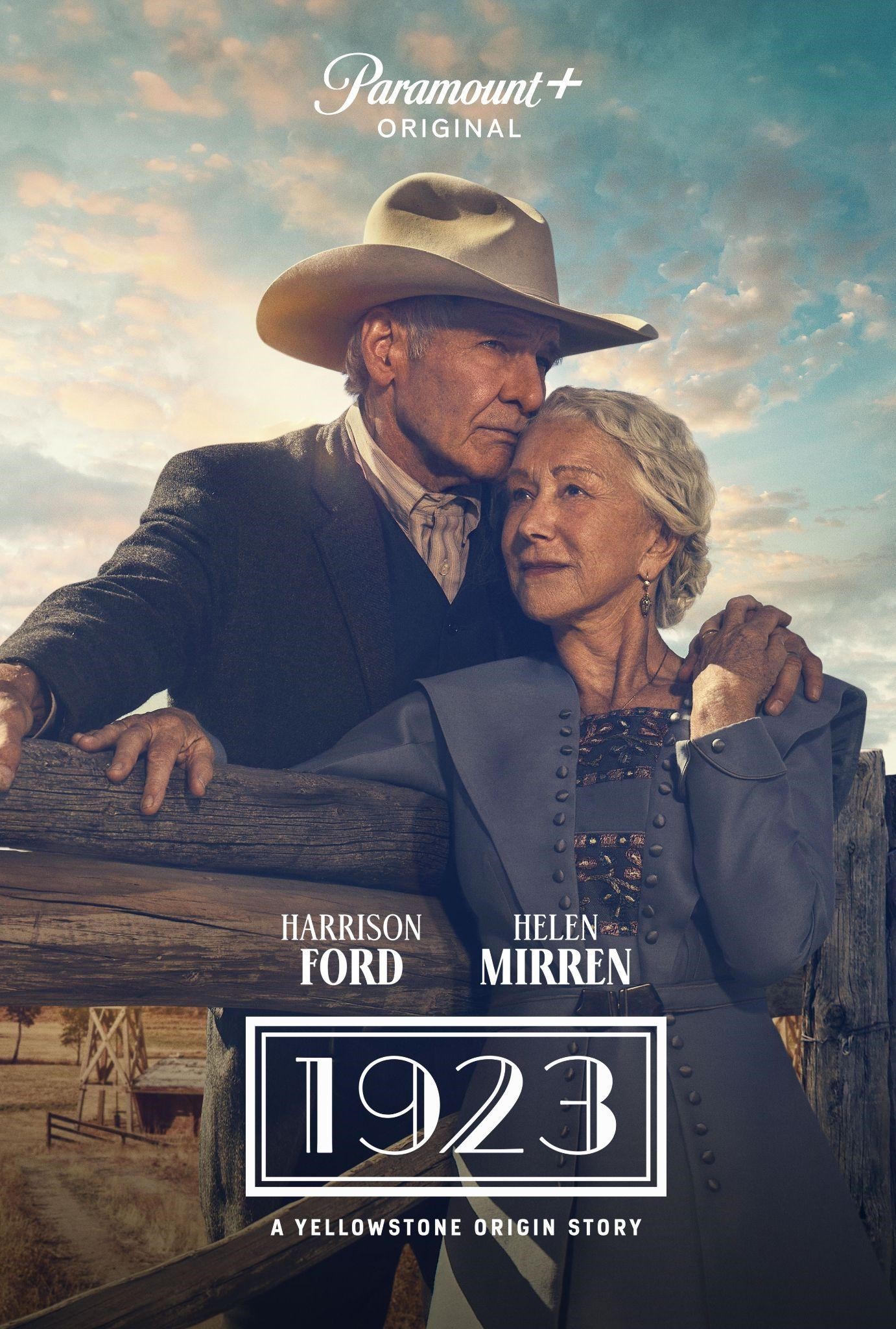 Our newest notable project for Paramount's "Yellowstone" spinoff called "1923" featuring the amazing Harrison Ford and Helen Mirren. 